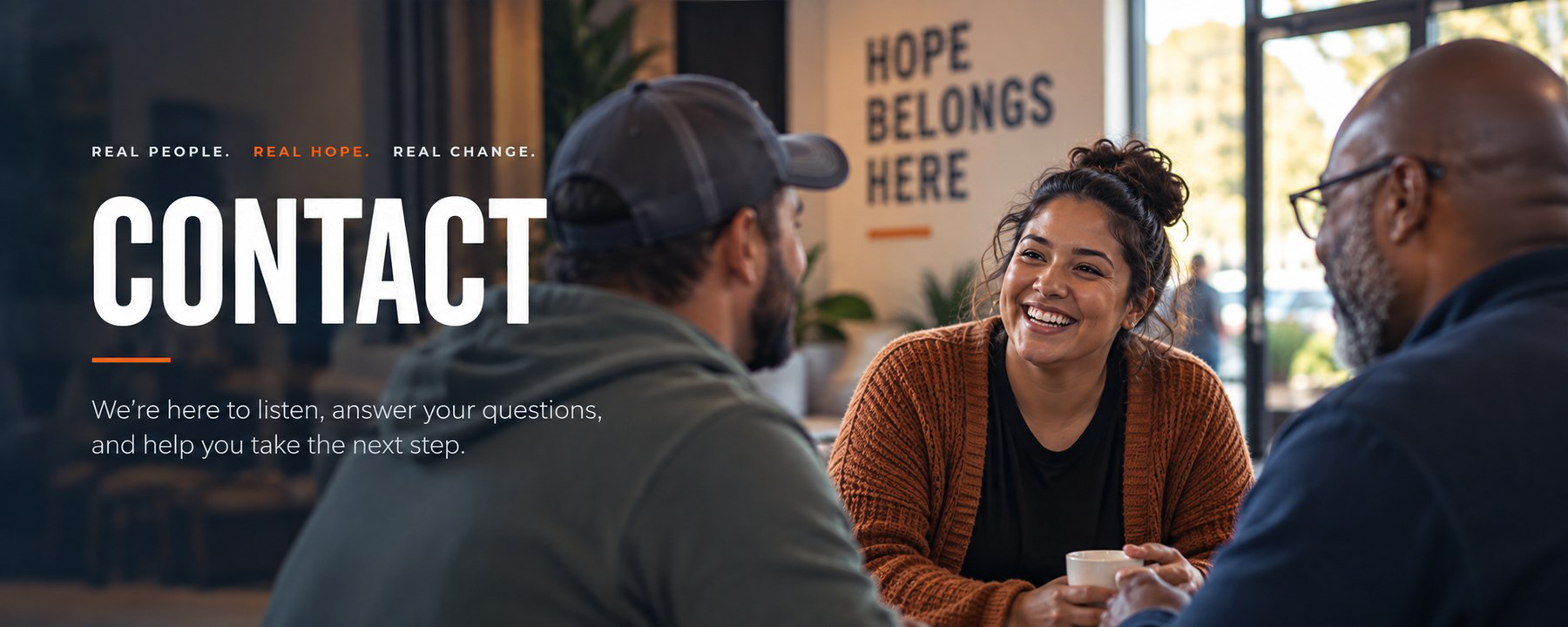 Contact CGC Celebrate Recovery — real people, real hope, real change